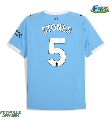 Manchester City John Stones #5 Hemmatröja 2025-26 Kortärmad